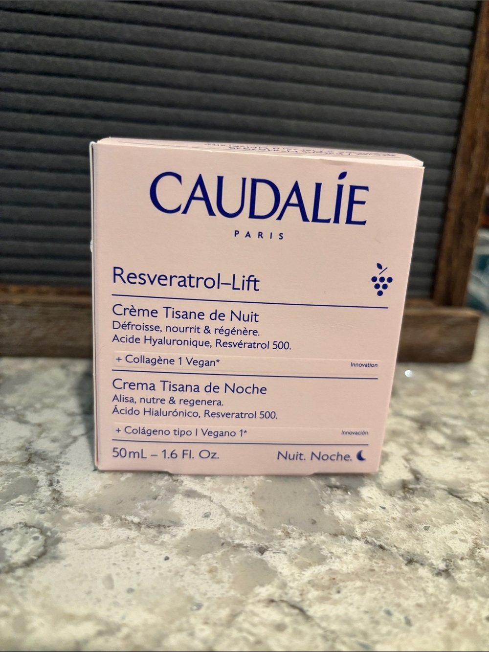 Caudalie Resveratrol-Lift Night Cream - Light Pink 50 mL